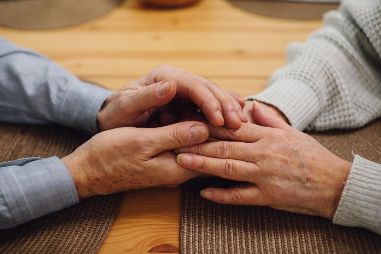 Best Funeral Cover for Parents Holding hands comfort - Best Funeral Cover for Parents